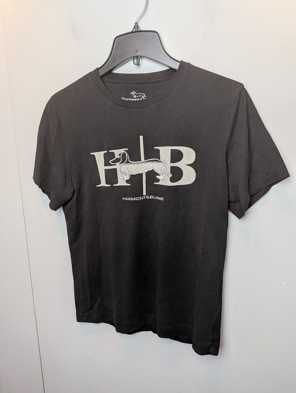 HARMONT & BLAINE Women Tee Shirt Size Large Black Color